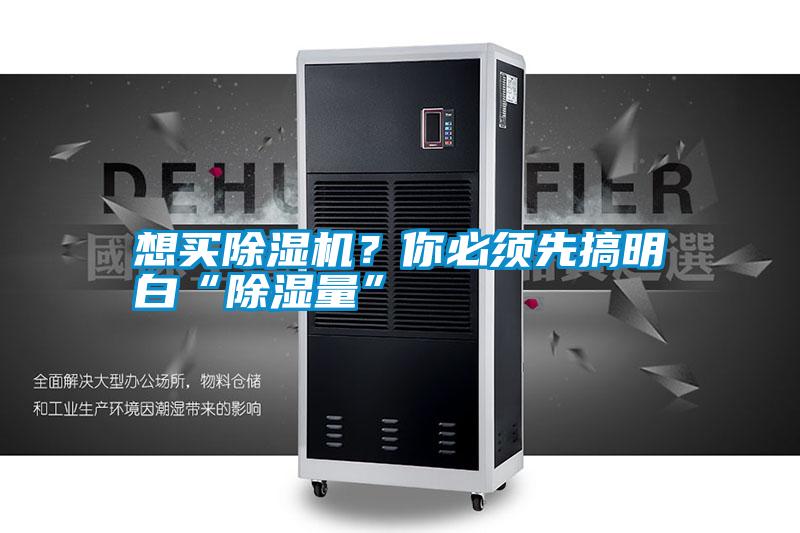 想買除濕機(jī)？你必須先搞明白“除濕量”