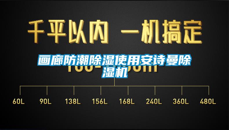 畫廊防潮除濕使用安詩曼除濕機
