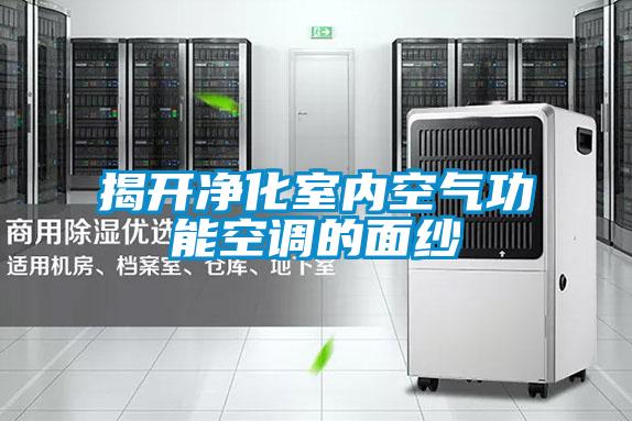 揭開(kāi)凈化室內(nèi)空氣功能空調(diào)的面紗