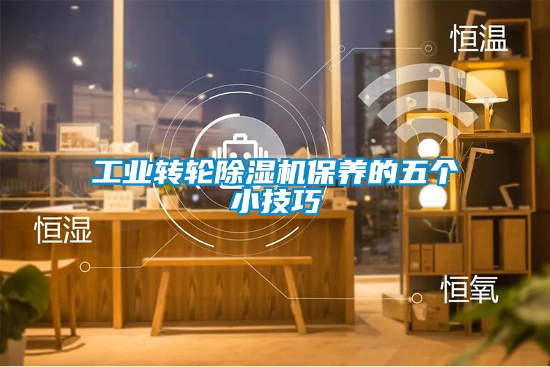 工業轉輪除濕機保養的五個小技巧