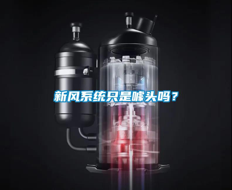 新風(fēng)系統(tǒng)只是噱頭嗎？