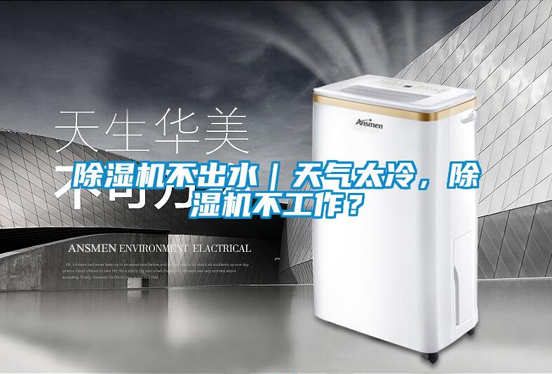 除濕機不出水｜天氣太冷，除濕機不工作？