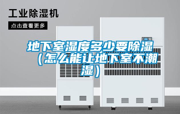 地下室濕度多少要除濕（怎么能讓地下室不潮濕）