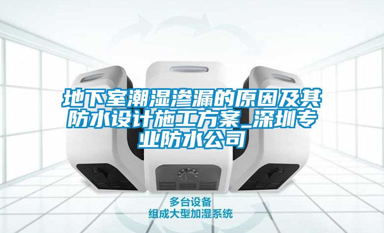 地下室潮濕滲漏的原因及其防水設計施工方案_深圳專業防水公司