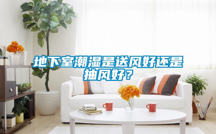 地下室潮濕是送風好還是抽風好？