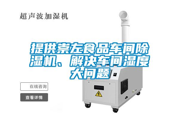 提供崇左食品車間除濕機、解決車間濕度大問題