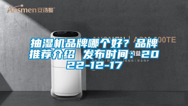 抽濕機品牌哪個好？品牌推薦介紹 發(fā)布時間：2022-12-17