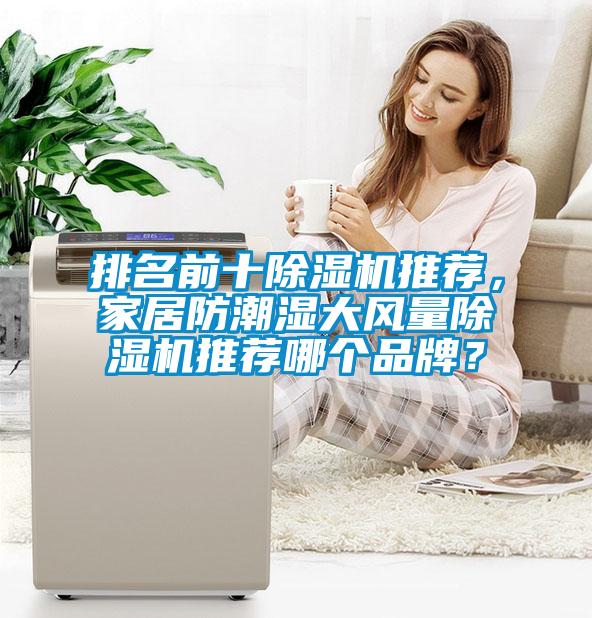 排名前十除濕機推薦，家居防潮濕大風量除濕機推薦哪個品牌？