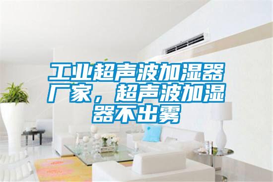 工業超聲波加濕器廠家，超聲波加濕器不出霧
