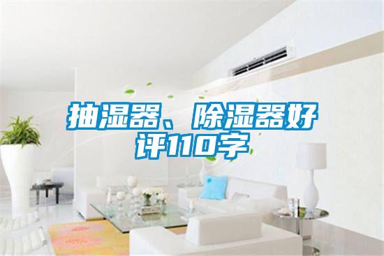 抽濕器、除濕器好評110字