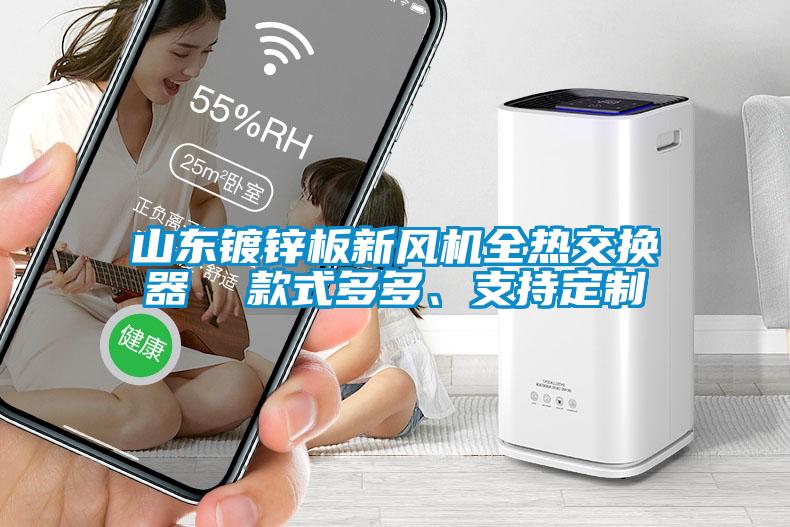 山東鍍鋅板新風(fēng)機全熱交換器  款式多多、支持定制