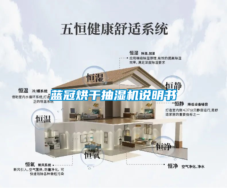 藍冠烘干抽濕機說明書
