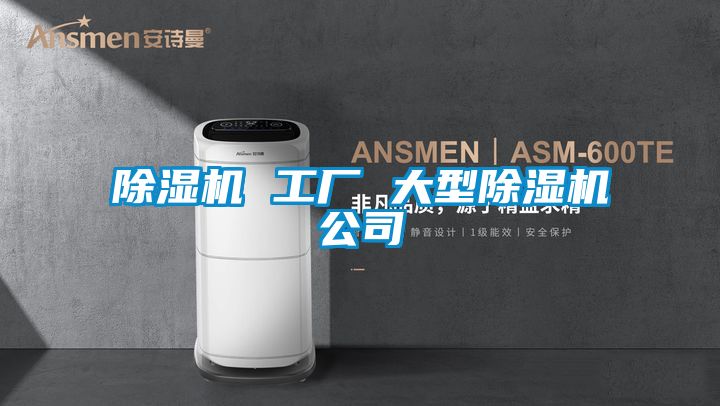 除濕機 工廠 大型除濕機公司