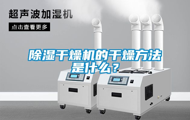 除濕干燥機的干燥方法是什么？