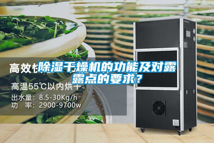 除濕干燥機的功能及對露露點的要求？