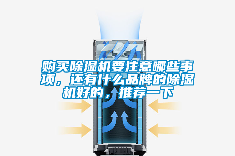 購買除濕機要注意哪些事項，還有什么品牌的除濕機好的，推薦一下