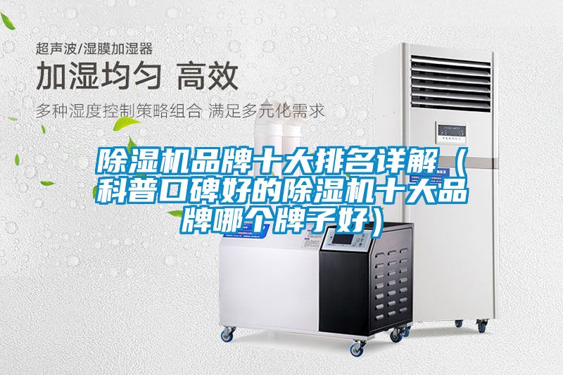 除濕機品牌十大排名詳解（科普口碑好的除濕機十大品牌哪個牌子好）