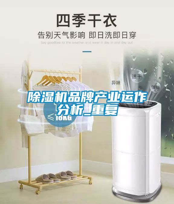 除濕機品牌產(chǎn)業(yè)運作分析_重復