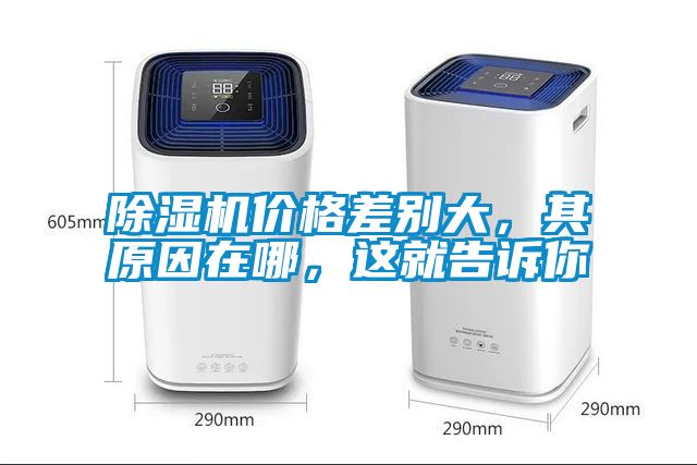 除濕機價格差別大，其原因在哪，這就告訴你