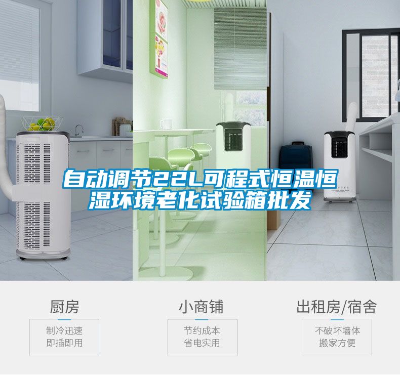 自動調節(jié)22L可程式恒溫恒濕環(huán)境老化試驗箱批發(fā)