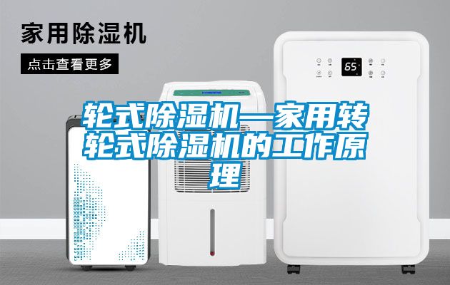 輪式除濕機—家用轉輪式除濕機的工作原理