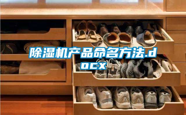 除濕機產品命名方法.docx