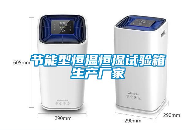 節能型恒溫恒濕試驗箱生產廠家