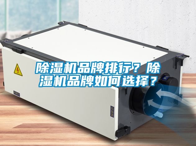 除濕機品牌排行？除濕機品牌如何選擇？