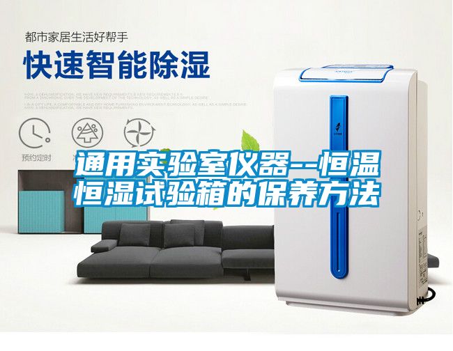 通用實驗室儀器--恒溫恒濕試驗箱的保養(yǎng)方法