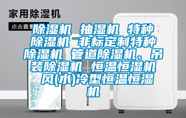除濕機(jī) 抽濕機(jī) 特種除濕機(jī) 非標(biāo)定制特種除濕機(jī) 管道除濕機(jī)、吊裝除濕機(jī) 恒溫恒濕機(jī) 風(fēng)(水)冷型恒溫恒濕機(jī)