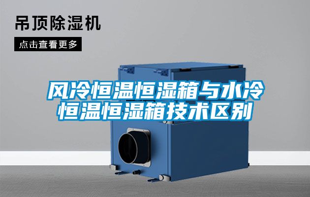 風冷恒溫恒濕箱與水冷恒溫恒濕箱技術(shù)區(qū)別